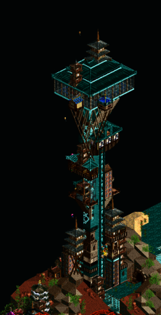 Reverse Freefall Tower