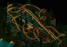 Realistic Arrow Looping Coaster