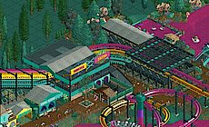 Coaster Station and Transfer Track