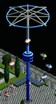 Parachute tower