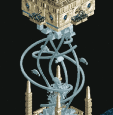Floating tower